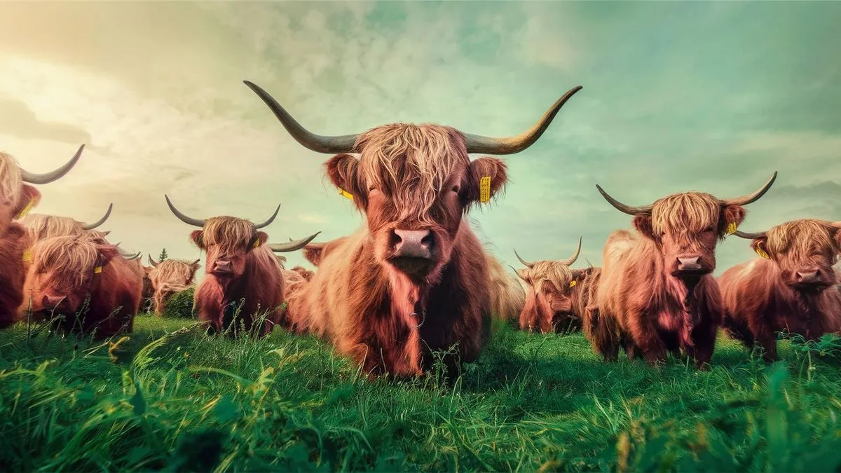 Krowy rasy highland