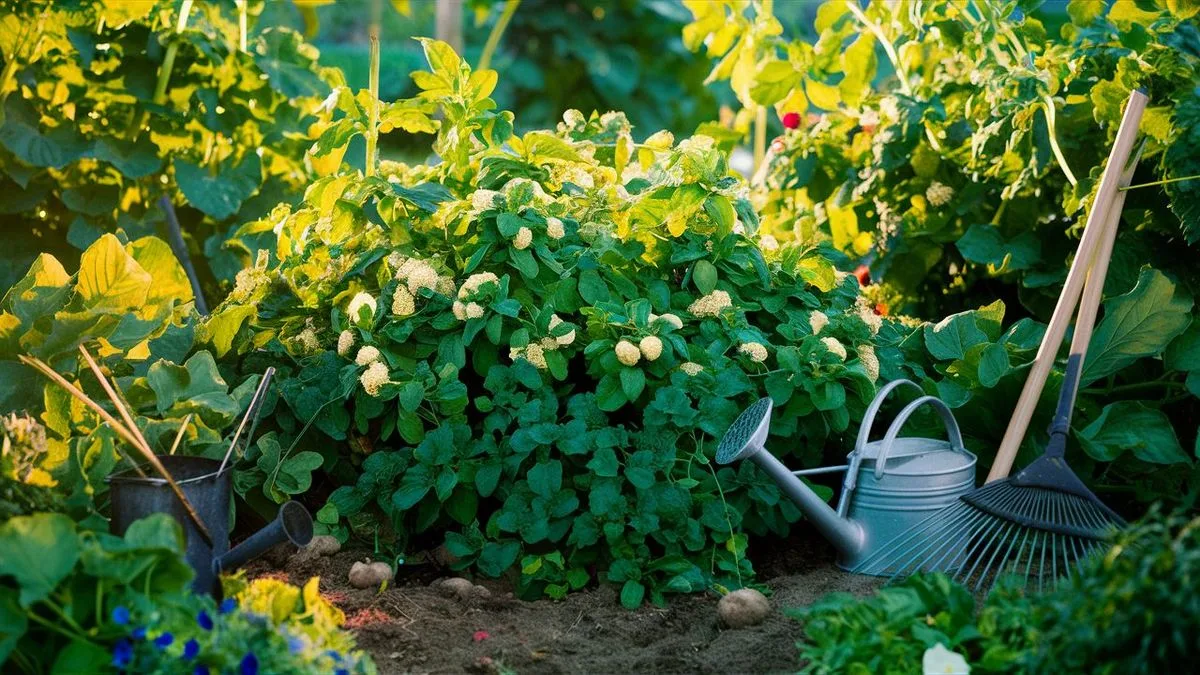 Kwitnące ziemniaki: Piękno w twoim ogrodzie